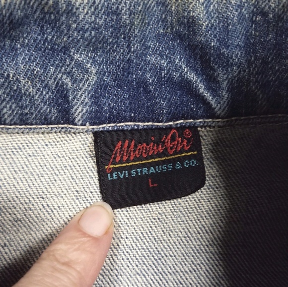 Vintage 80's 90's Levi Strauss Jean Denim Jacket - Picture 5 of 8